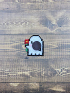 Ghost with flower