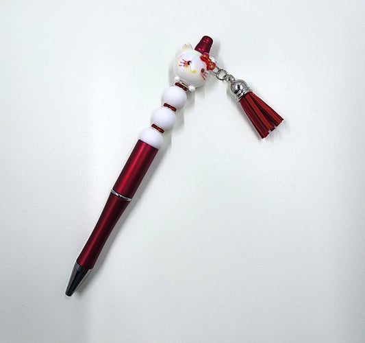 Sweet kitty beads pen