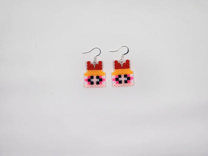 The incredible defenders perler beads earrings