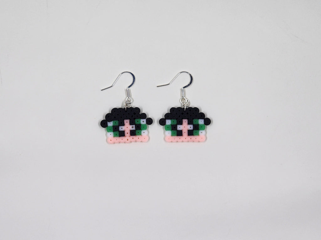 The incredible defenders perler beads earrings
