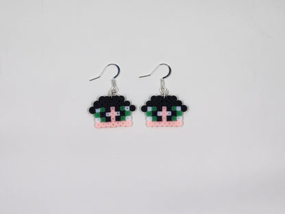 The incredible defenders perler beads earrings